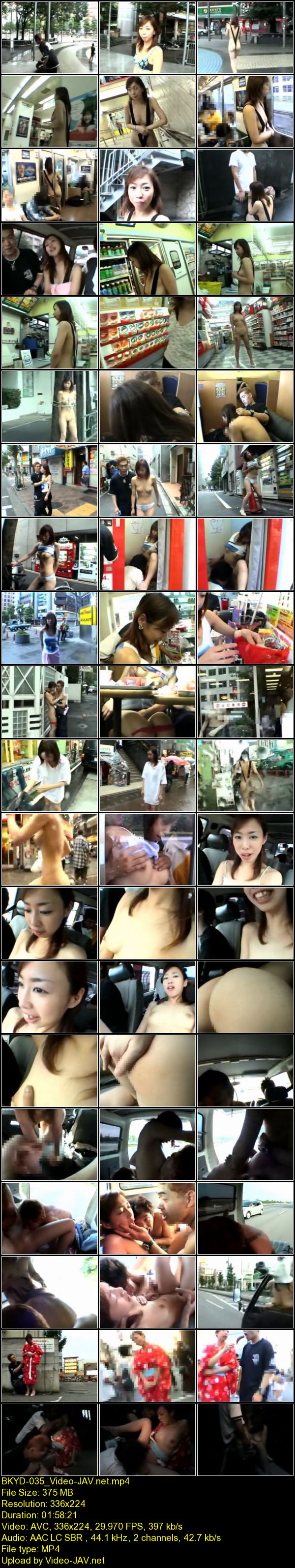 JAV Download [BKYD 035] 露出バカ一代 全裸大疾走レイナちゃん偏 2003 11 07