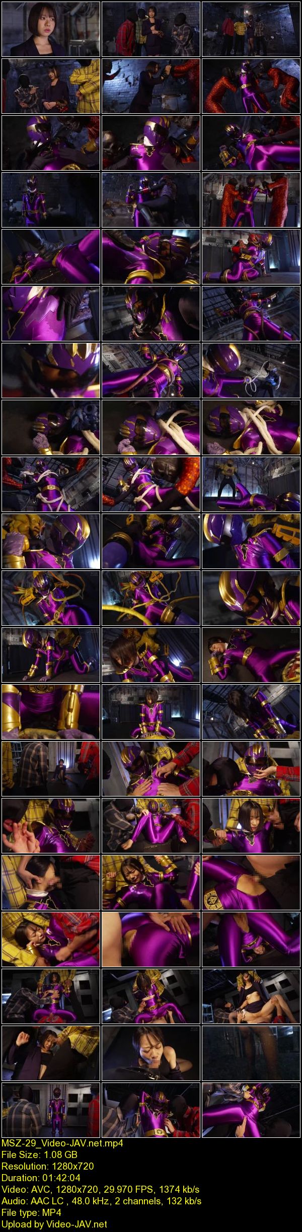 JAV Download Ito Akana [MSZ 29] ヒロインスーツ堪能 怪獣戦隊ジュウカイザー ジュウバイオレット編 赤名いと 2025 10 24