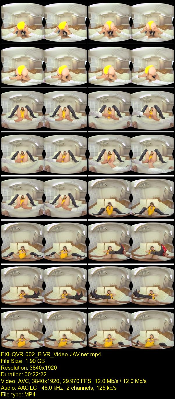 Download Japanese Adult Video Rin Sasahara [EXHQVR 002] 【VR AV】魅惑のフロントジッパー水着VR 咲々原リン 最強ローアングルでむれむれナマ足ガン見＆セクシーコンパニオンのナマ中出し性接待！ 2018 12 21